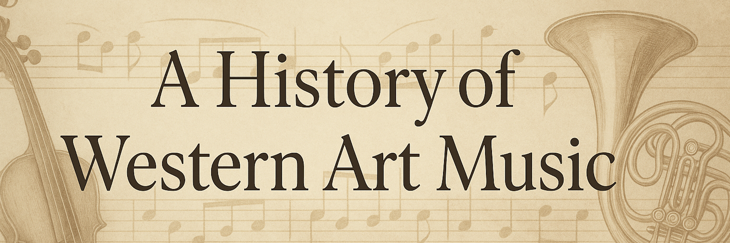 history of western art music